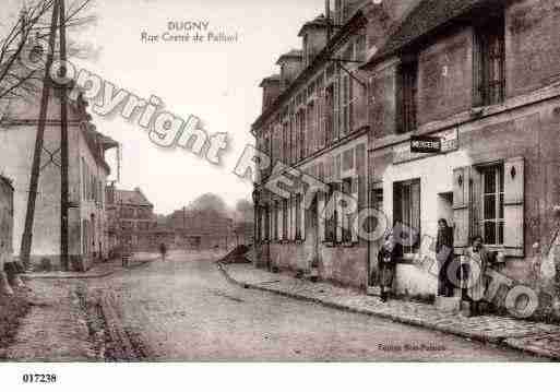 Ville de DUGNY, carte postale ancienne