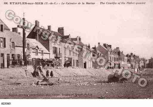 Ville de ETAPLES, carte postale ancienne