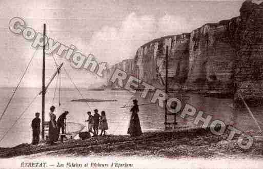 Ville de ETRETAT, carte postale ancienne