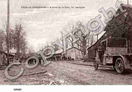 Ville de FEREENTARDENOIS, carte postale ancienne