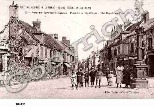 Ville de FEREENTARDENOIS, carte postale ancienne