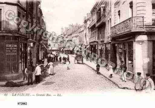 Ville de FLECHE(LA), carte postale ancienne