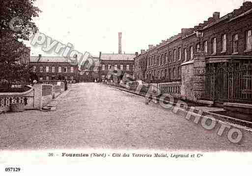 Ville de FOURMIES, carte postale ancienne