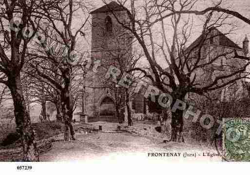 Ville de FRONTENAY, carte postale ancienne