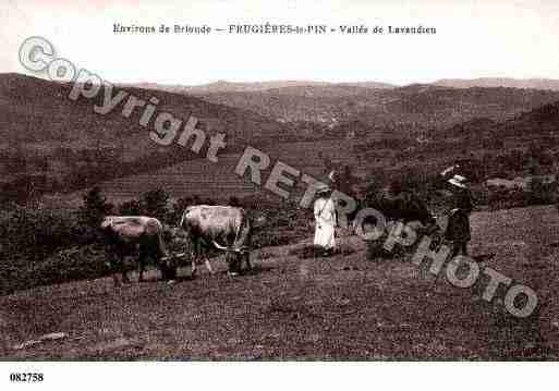 Ville de FRUGIERESLEPIN, carte postale ancienne