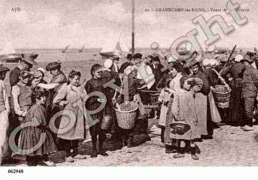 Ville de GRANDCAMPMAISY, carte postale ancienne