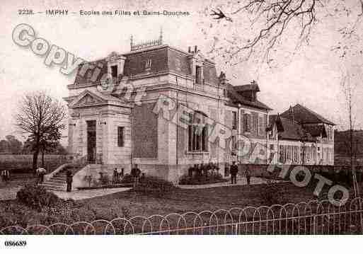 Ville de IMPHY, carte postale ancienne