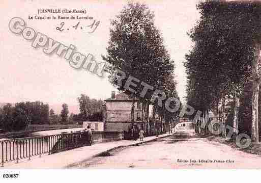 Ville de JOINVILLE, carte postale ancienne