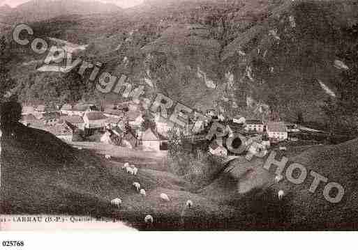 Ville de LARRAU, carte postale ancienne Ville de LARRAU, carte postale ancienne