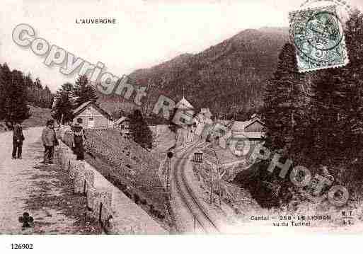 Ville de LAVEISSIERE, carte postale ancienne