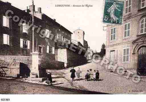 Ville de LONGUYON, carte postale ancienne