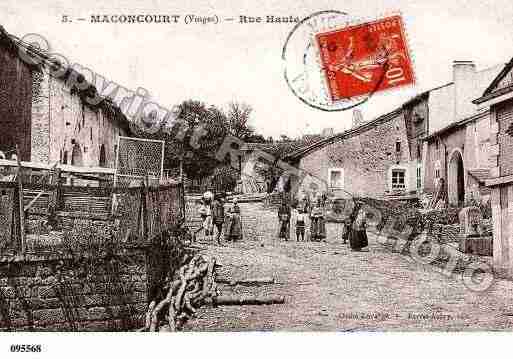 Ville de MACONCOURT, carte postale ancienne