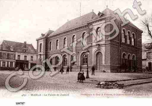 Ville de MARLE, carte postale ancienne