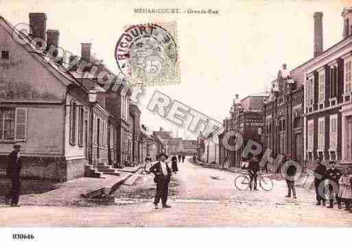 Ville de MEHARICOURT, carte postale ancienne