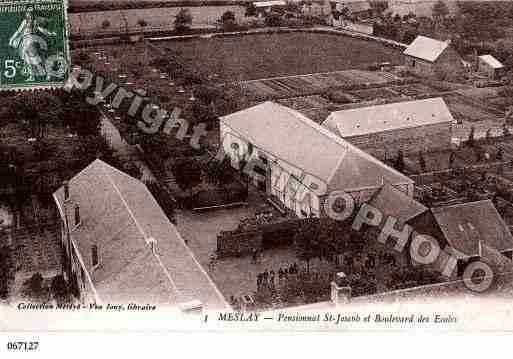 Ville de MESLAYDUMAINE, carte postale ancienne