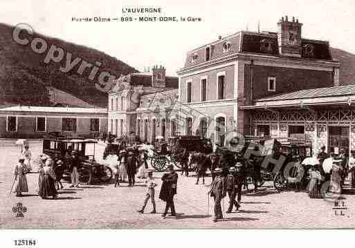 Ville de MONTDORE, carte postale ancienne