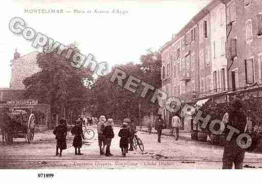 Ville de MONTELIMAR, carte postale ancienne