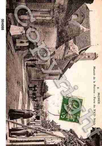 Ville de MOREE, carte postale ancienne