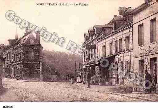 Ville de MOULINEAUX, carte postale ancienne