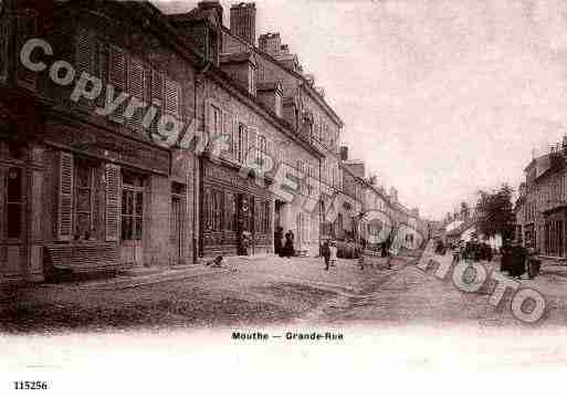 Ville de MOUTHE, carte postale ancienne