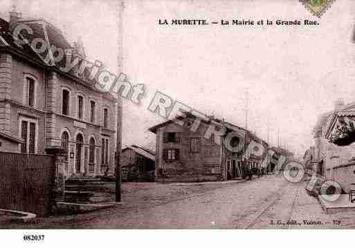 Ville de MURETTE(LA), carte postale ancienne