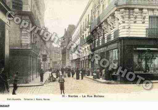 Ville de NANTES, carte postale ancienne