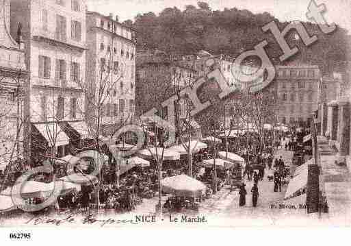 Ville de NICE, carte postale ancienne
