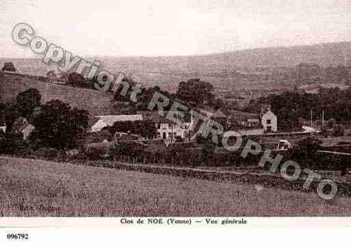 Ville de NOE, carte postale ancienne