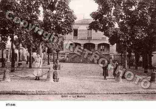 Ville de OIRY, carte postale ancienne