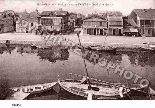 Ville de PALAVASLESFLOTS, carte postale ancienne