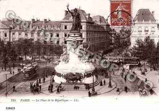 Ville de PARIS10, carte postale ancienne