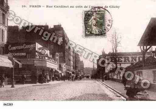 Ville de PARIS17, carte postale ancienne