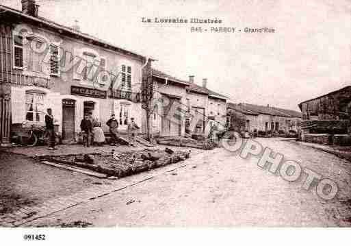 Ville de PARROY, carte postale ancienne