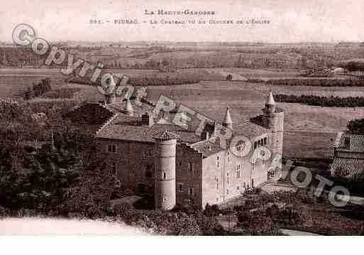 Ville de PIBRAC, carte postale ancienne