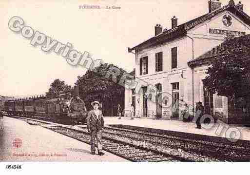 Ville de POISSONS, carte postale ancienne