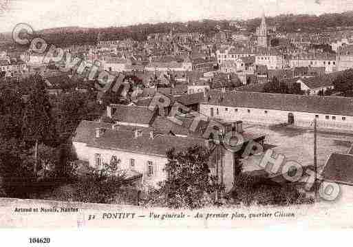 Ville de PONTIVY, carte postale ancienne Ville de PONTIVY, carte postale ancienne