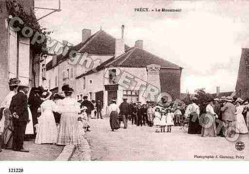 Ville de PRECYSOUSTHIL, carte postale ancienne