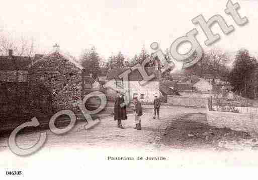 Ville de PRINGY, carte postale ancienne