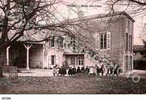 Ville de PRISSE, carte postale ancienne