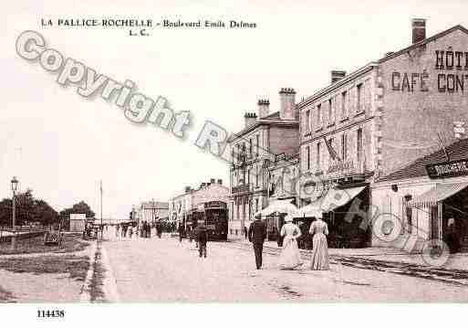 Ville de ROCHELLE(LA), carte postale ancienne