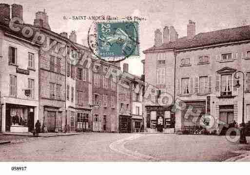 Ville de SAINTAMOUR, carte postale ancienne