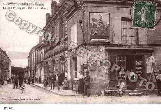 Ville de SAINTGENESTD'AMBIERE, carte postale ancienne