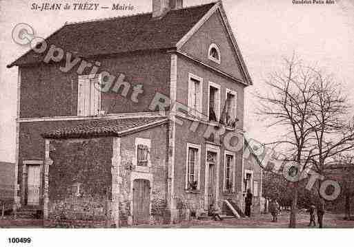 Ville de SAINTJEANDETREZY, carte postale ancienne Ville de SAINTJEANDETREZY, carte postale ancienne