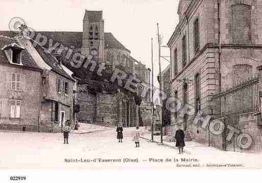 Ville de SAINTLEUD'ESSERENT, carte postale ancienne