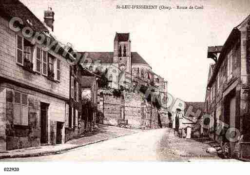 Ville de SAINTLEUD'ESSERENT, carte postale ancienne