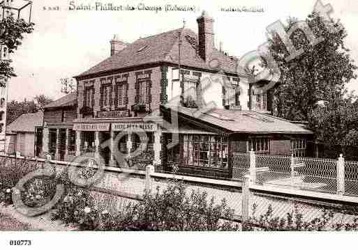 Ville de SAINTPHILBERTDESCHAMPS, carte postale ancienne