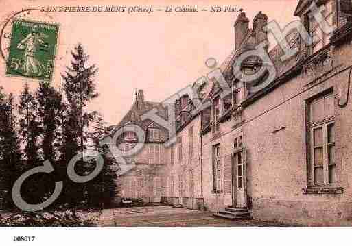 Ville de SAINTPIERREDUMONT, carte postale ancienne