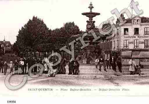 Ville de SAINTQUENTIN, carte postale ancienne