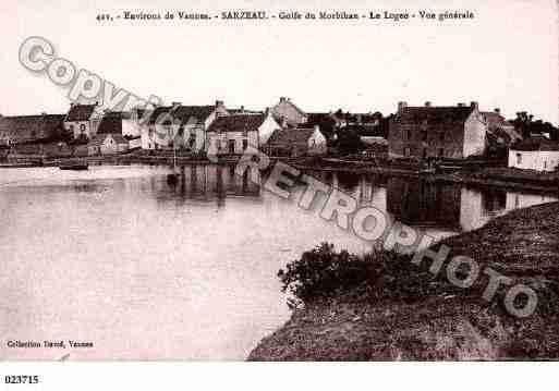 Ville de SARZEAU, carte postale ancienne