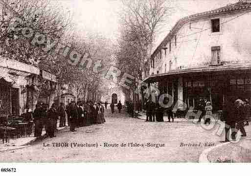 Ville de THOR(LE), carte postale ancienne